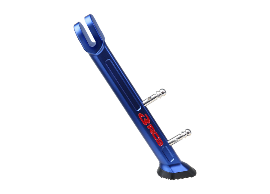 Alloy side stand blue
