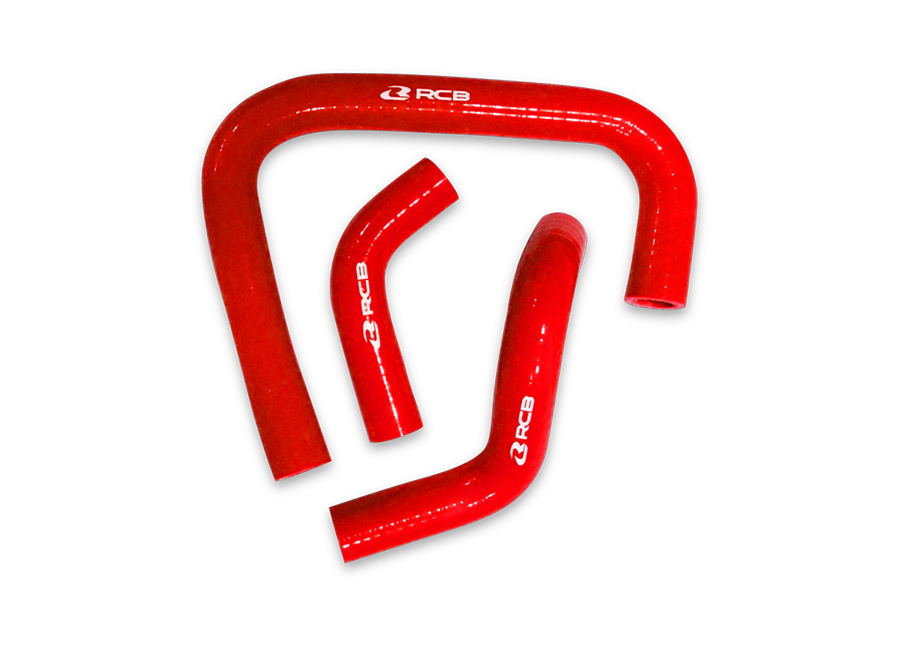Radiator hose kit red