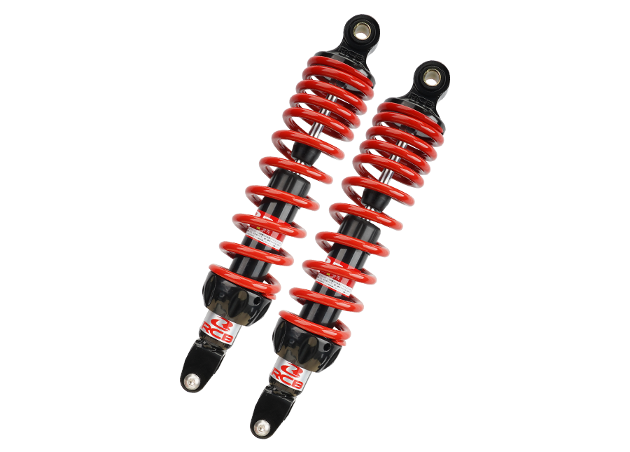 A2 series dual suspension red black