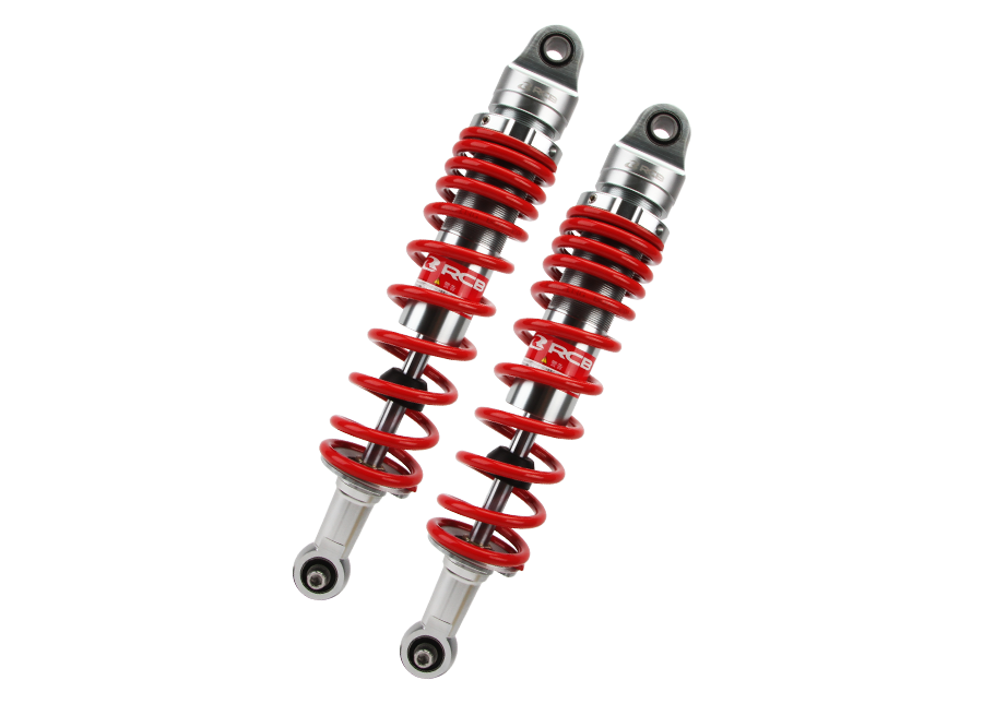 C series dual suspension red